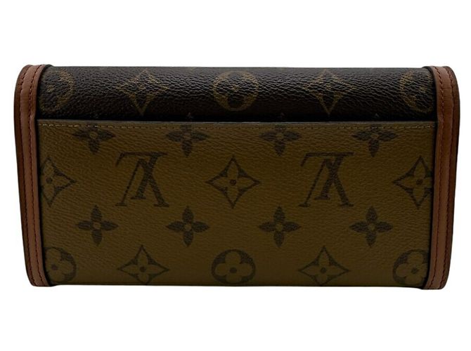 Sarah Louis Vuitton Monogramm Wende Geldbörse Braun - Ansicht 2