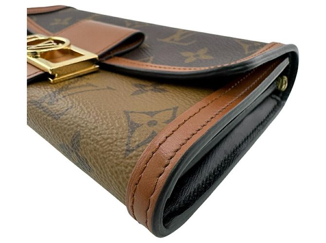 Sarah Louis Vuitton Monogramm Wende Geldbörse Braun - Ansicht 4