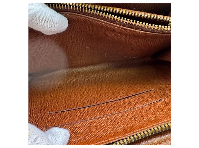 Louis Vuitton Monogram Lang Wallet Braun Monogramm - Ansicht 11
