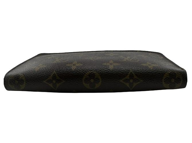Louis Vuitton Monogram Lang Wallet Braun Monogramm - Ansicht 12