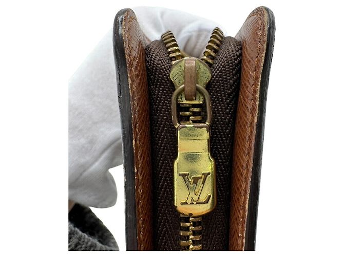 Louis Vuitton Monogram Lang Wallet Braun Monogramm - Ansicht 13