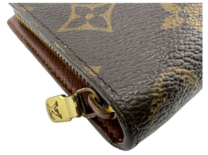 Louis Vuitton Monogram Lang Wallet Braun Monogramm - Ansicht 3