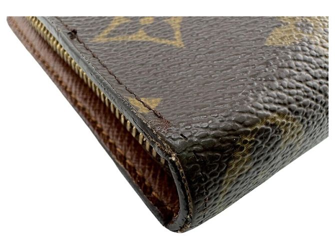 Louis Vuitton Monogram Lang Wallet Braun Monogramm - Ansicht 5