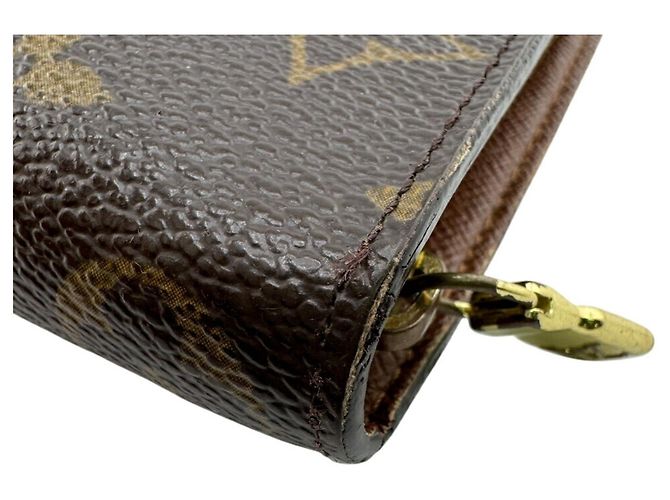 Louis Vuitton Monogram Lang Wallet Braun Monogramm - Ansicht 6