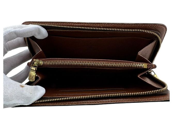 Louis Vuitton Monogram Lang Wallet Braun Monogramm - Ansicht 7