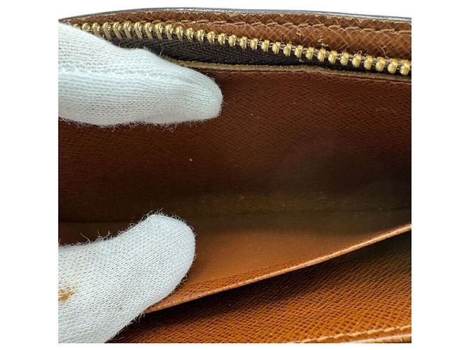 Louis Vuitton Monogram Lang Wallet Braun Monogramm - Ansicht 8