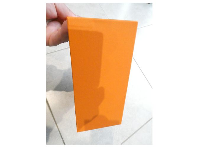 Caixa Hermès para bolsa Hermès modelo mini-Kelly 2 número 68 Laranja - vista 9