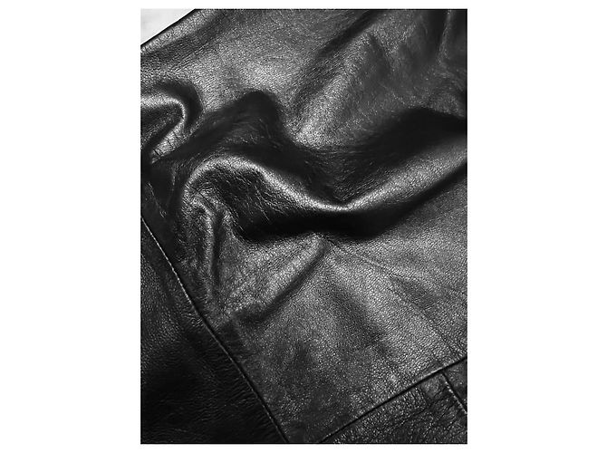 Vince Lammlederhose Schwarz - Ansicht 5