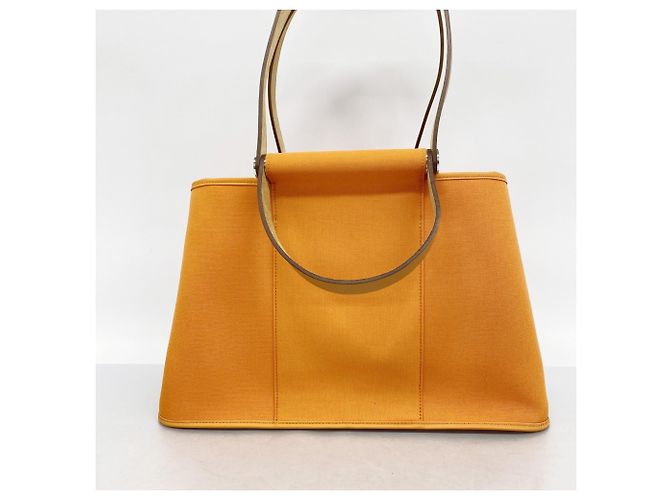 Cabag Hermès Borsa Tote Elan PM Toile Officier Hermes Arancione - vista 9