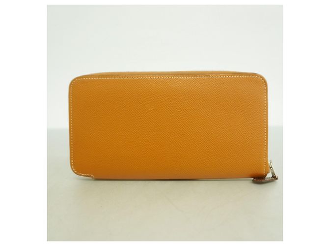 Cartera Larga de Seda Azap de Hermès en Cognac Coñac - vista 11