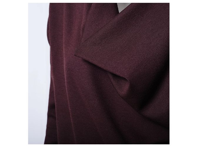 Vestido Burdeos Jil Sander - vista 4