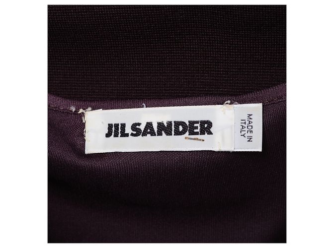 Vestido Burdeos Jil Sander - vista 6