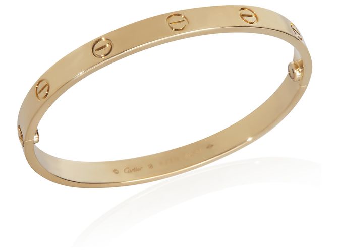 Love-Armband aus Gelbgold von Cartier - Ansicht 5