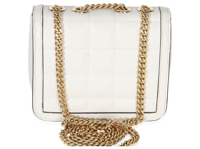 Bolsa mini Deco em couro de bezerro acolchoado branco Gucci - vista 2