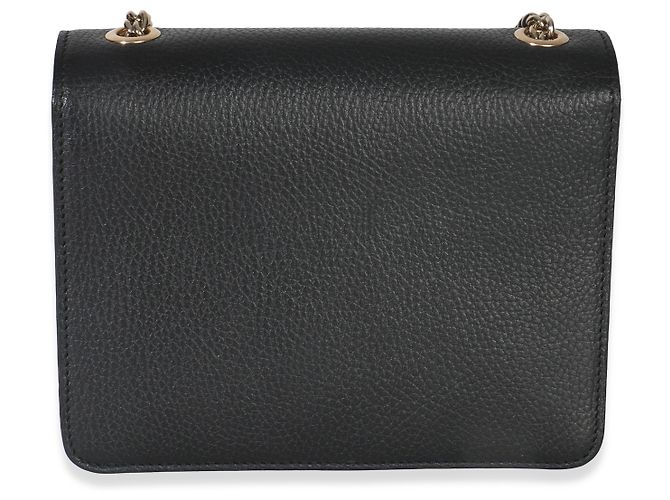 Borsa Small Interlocking G in pelle di vitello nera Gucci Nero - vista 2