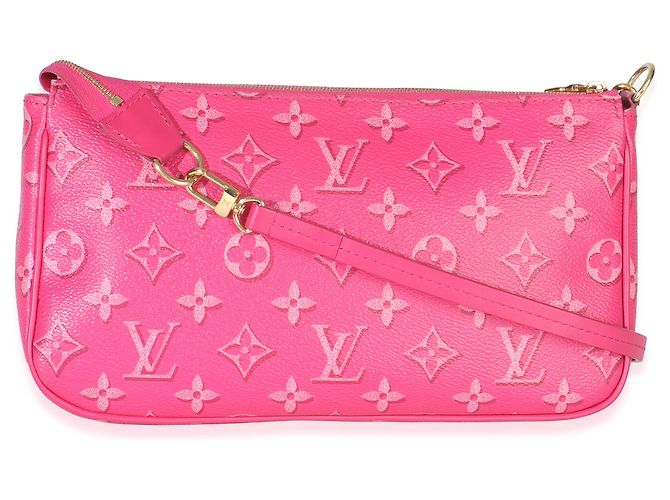 Multi Pochette Maxi Multi-Pochette Accessori Monogramma Fucsia Louis Vuitton Fall For You Rosa - vista 2