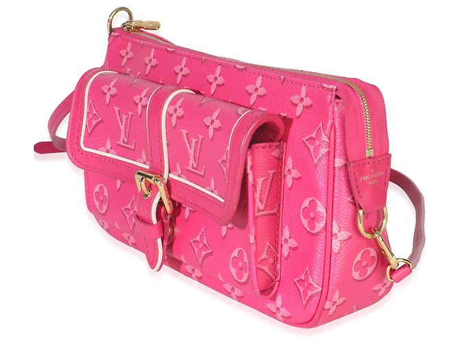 Multi Pochette Maxi Multi-Pochette Accessori Monogramma Fucsia Louis Vuitton Fall For You Rosa - vista 3