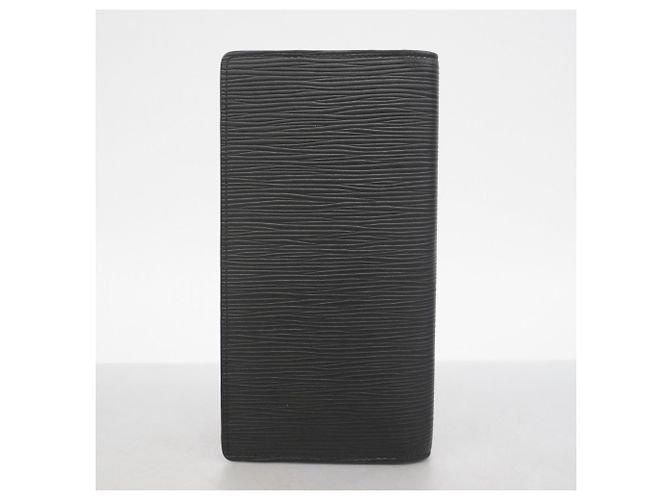 Brazza Louis Vuitton Epi Leather Long Wallet Black - view 12