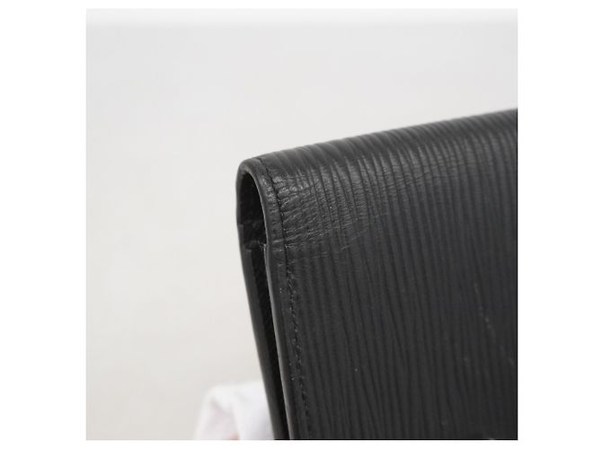 Brazza Louis Vuitton Epi Leather Long Wallet Black - view 6