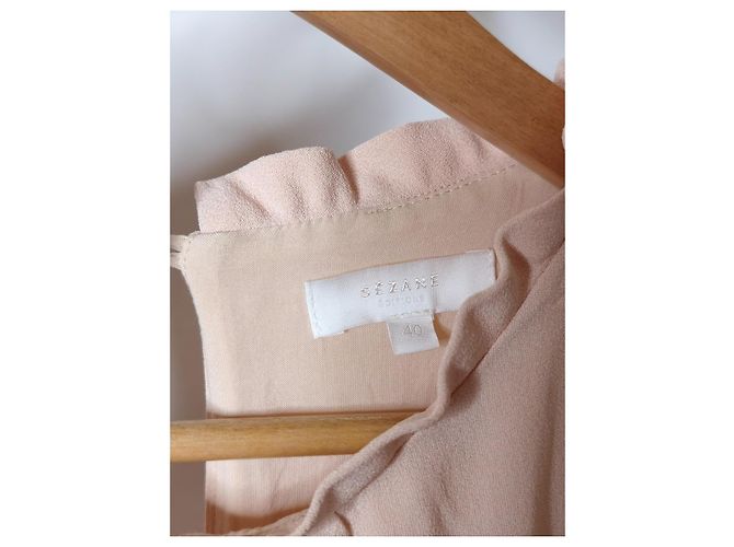 Sézane Editions Kleid – puderrosa – NEUZUSTAND Pink - Ansicht 3