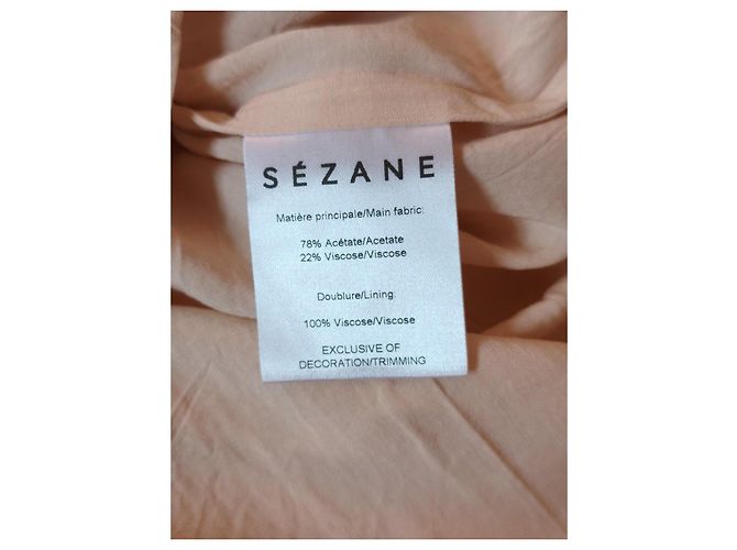 Sézane Editions Kleid – puderrosa – NEUZUSTAND Pink - Ansicht 4