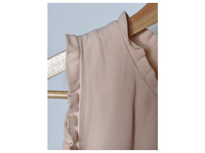 Sézane Editions Kleid – puderrosa – NEUZUSTAND Pink - Ansicht 5