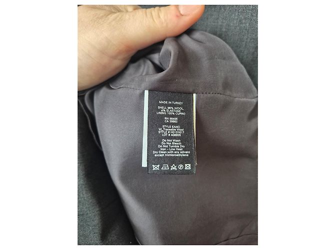 Theory Wollkleid ärmellos grau - Ansicht 5