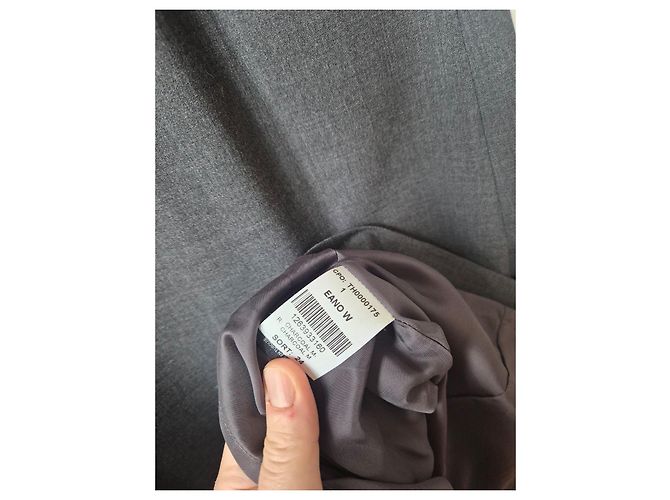 Theory Wollkleid ärmellos grau - Ansicht 7