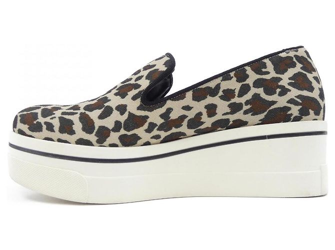 Stella Mc Cartney Sneakers Stella McCartney Marrone Nero Beige - vista 2