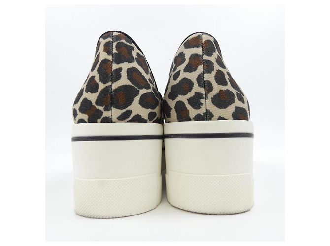 Stella Mc Cartney Sneakers Stella McCartney Marrone Nero Beige - vista 5
