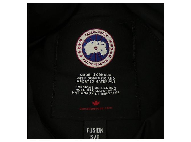Canada Goose Daunenmantel Schwarz - Ansicht 4