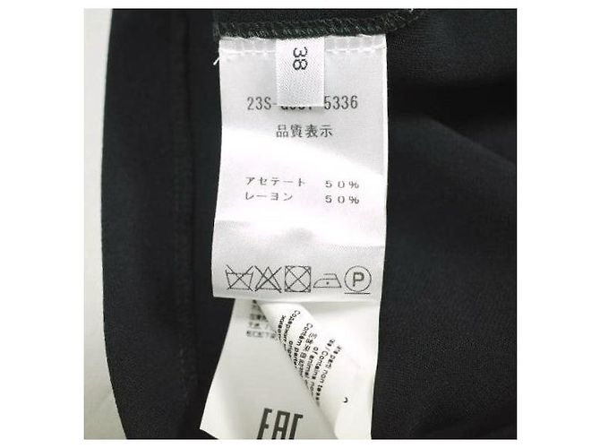 Autre Marque N°21 23S-G061-5336 Top in Acetato e Rayon Nero - vista 10