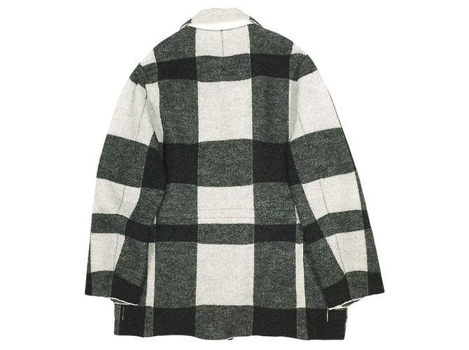 Autre Marque 991 Japan Rosario Check jacket Wool Jacket Black - view 2