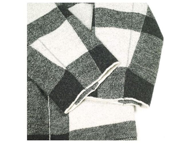 Autre Marque 991 Japan Rosario Check jacket Wool Jacket Black - view 5