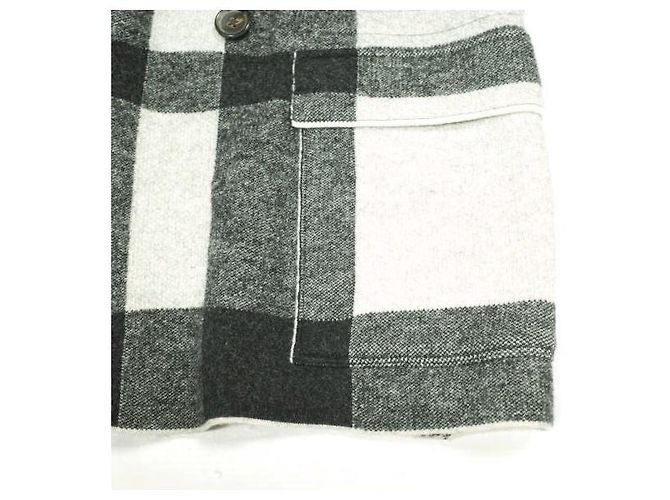 Autre Marque 991 Japan Rosario Check jacket Wool Jacket Black - view 6
