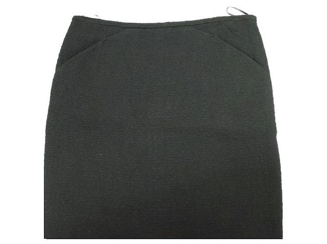 Autre Marque Falda de algodón de alta densidad N°21 5A Negro - vista 6