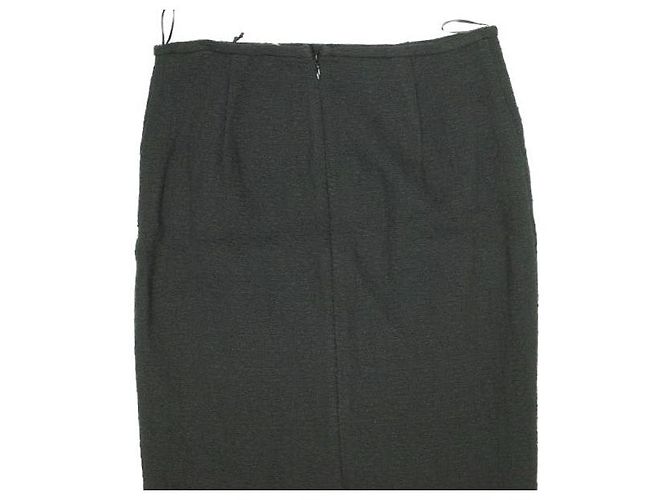 Autre Marque Falda de algodón de alta densidad N°21 5A Negro - vista 7