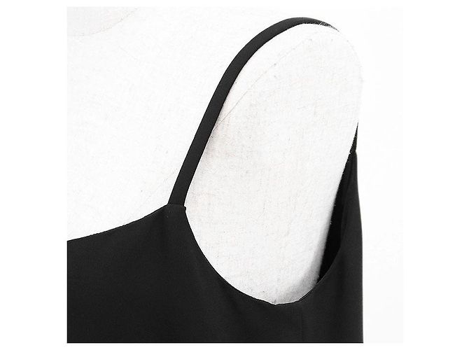 Timeless Vestido de seda Chanel P37628 Negro - vista 12