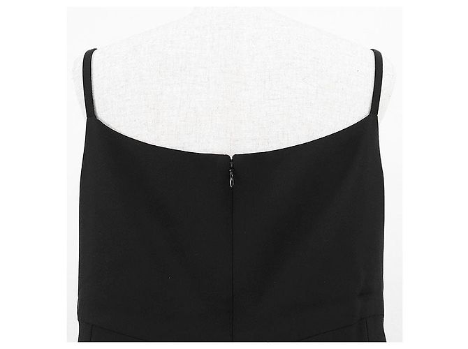Timeless Vestido de seda Chanel P37628 Negro - vista 14