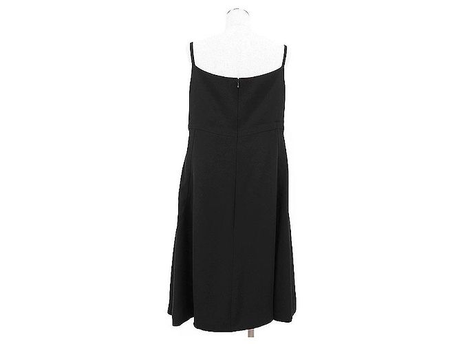 Timeless Vestido de seda Chanel P37628 Negro - vista 7