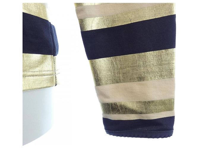 Timeless Camiseta Chanel Azul Dorado Azul marino - vista 7
