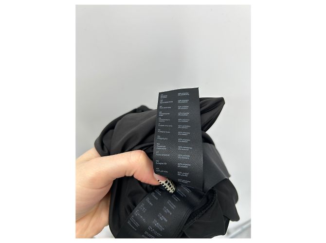 Maje schwarzes Polyester Kleid Größe 36 - Ansicht 5
