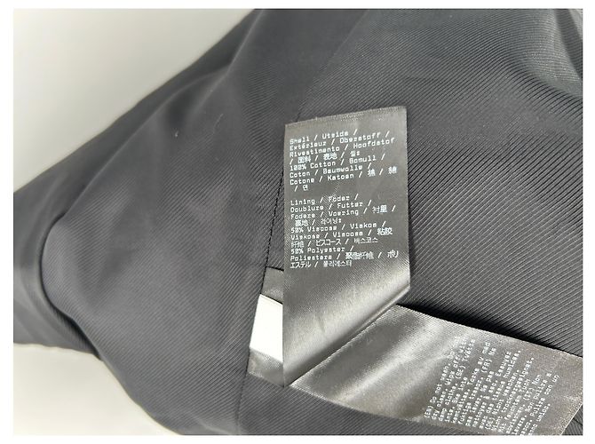 Filippa K Trench de vinilo negro - vista 7
