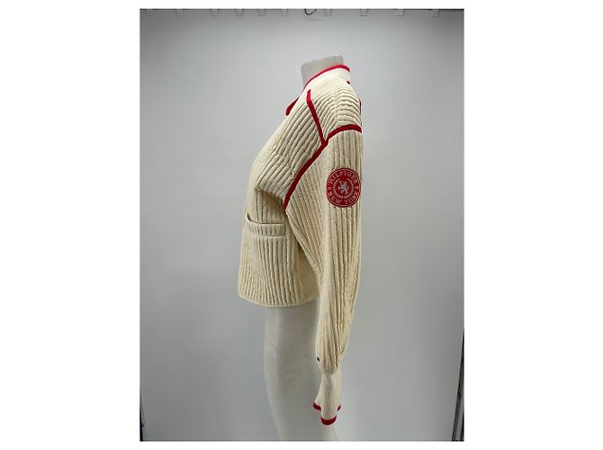 Tommy Hilfiger Beige gesteppte Jacke - Ansicht 4