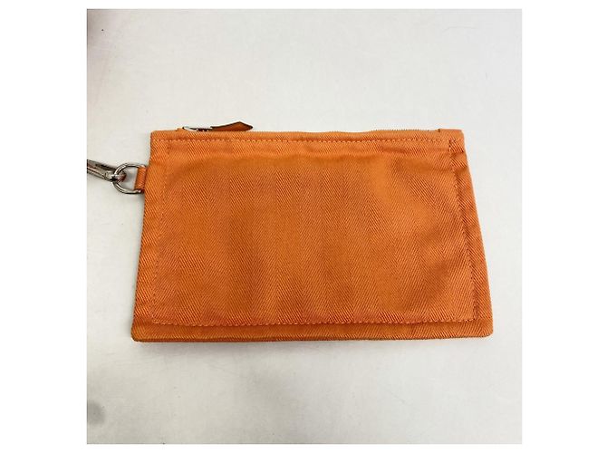 Borsa a mano Hermès Valparaiso PM Arancione - vista 10