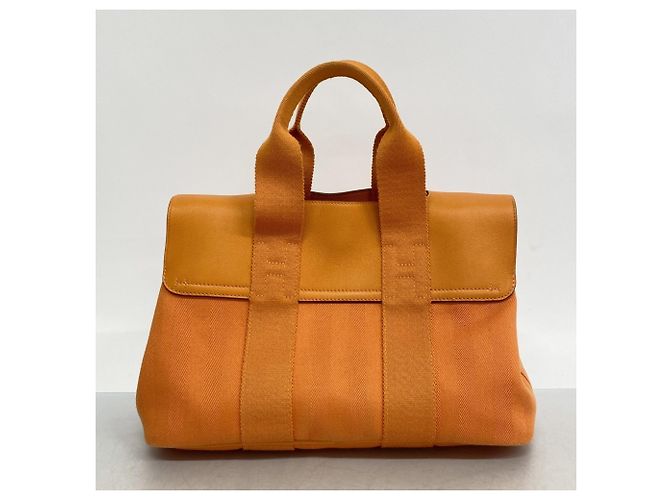 Borsa a mano Hermès Valparaiso PM Arancione - vista 11
