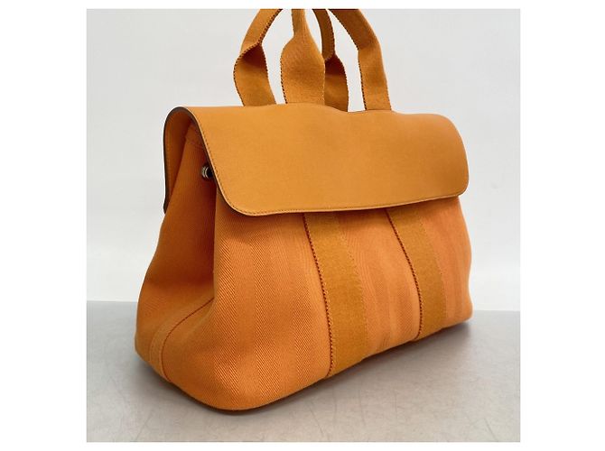 Borsa a mano Hermès Valparaiso PM Arancione - vista 2
