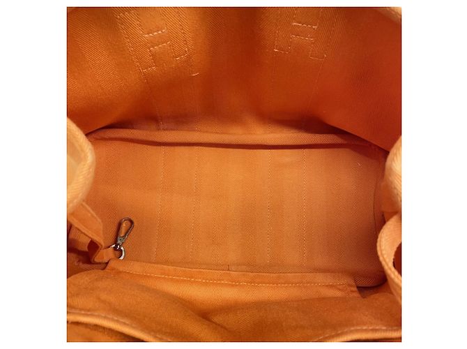 Borsa a mano Hermès Valparaiso PM Arancione - vista 4