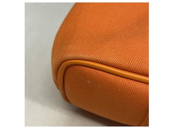 Borsa a mano Hermès Valparaiso PM Arancione - vista 6