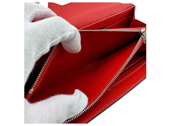 Twist Cartera larga de cuero Epi Louis Vuitton Roja - vista 10